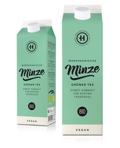Marokkanische Minze (Grünteegetränk)